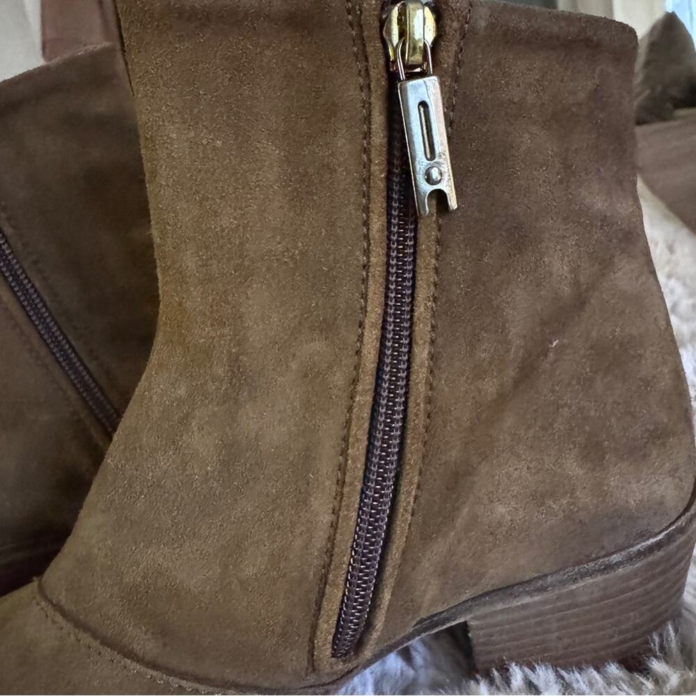 NEW Lemargo Brown Suede Boots Size 37 - Picture 8 of 8